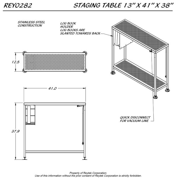 Staging Table REY0282 - Image 2