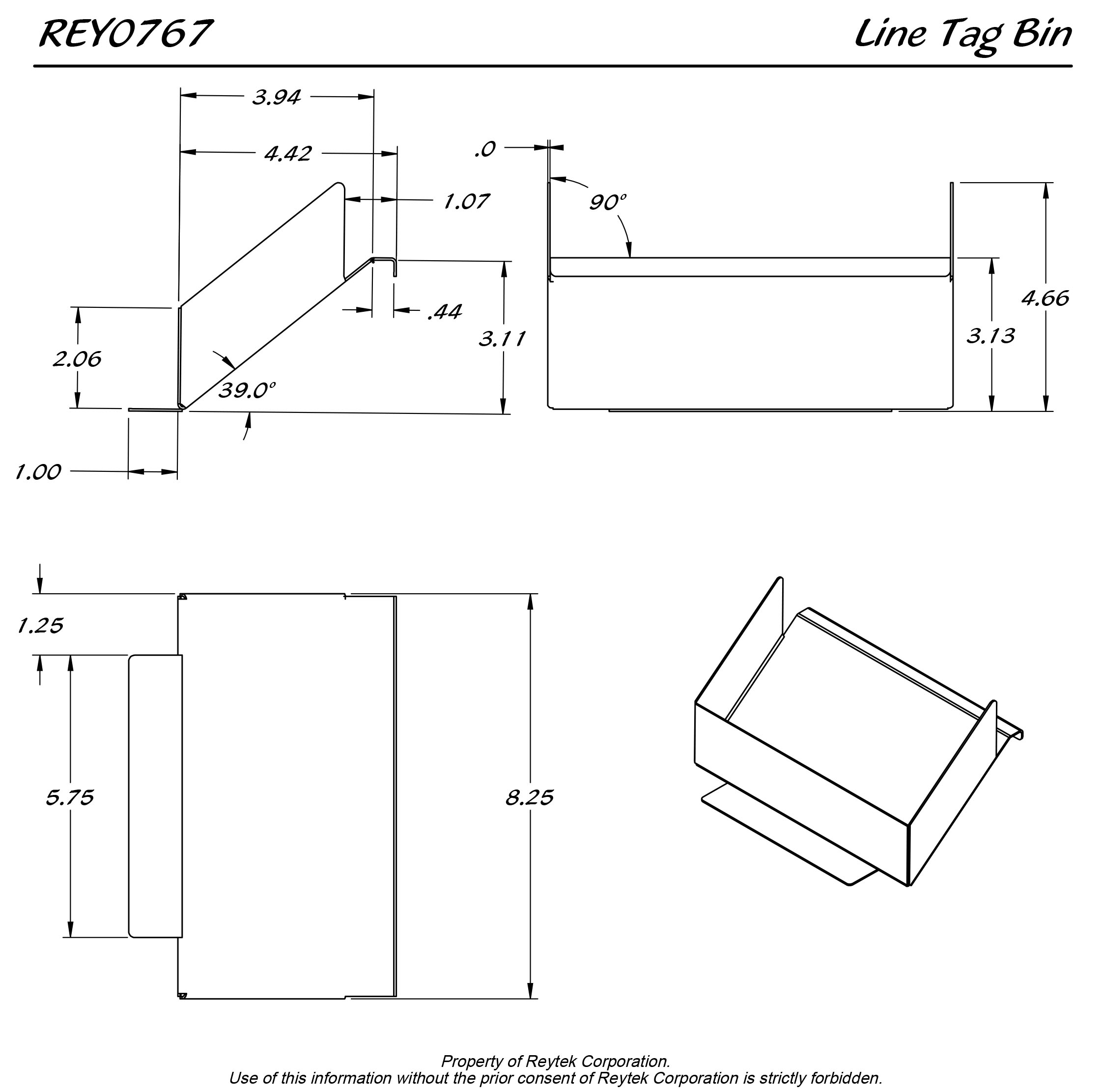 Line Tag Bin REY0767 - Image 2