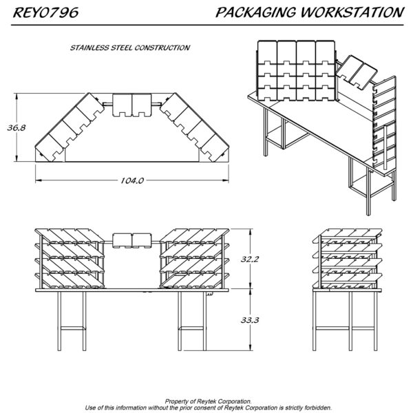 Workstation for Packaging REY0796 - Image 2