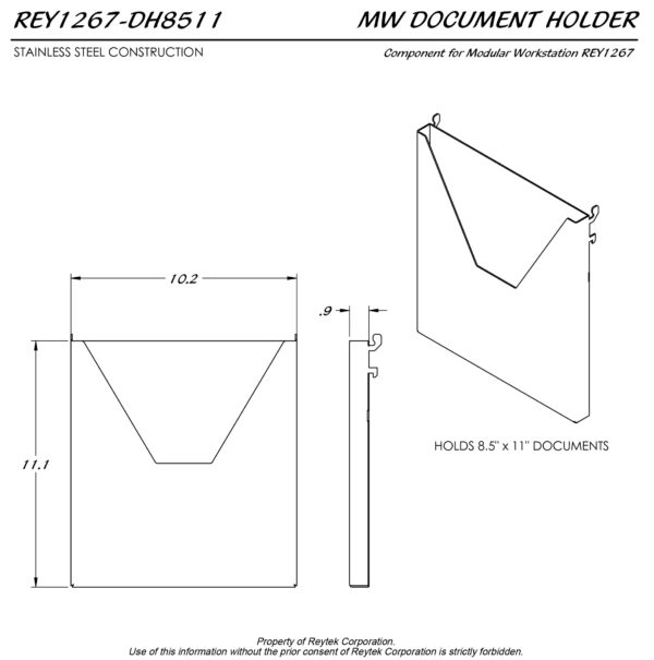 Modular Document Holder REY1267-DH - Image 2