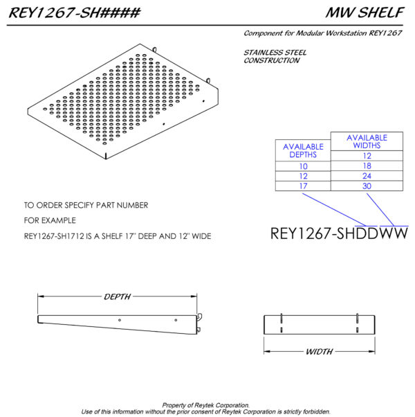 Modular Shelf REY1267-SH - Image 2