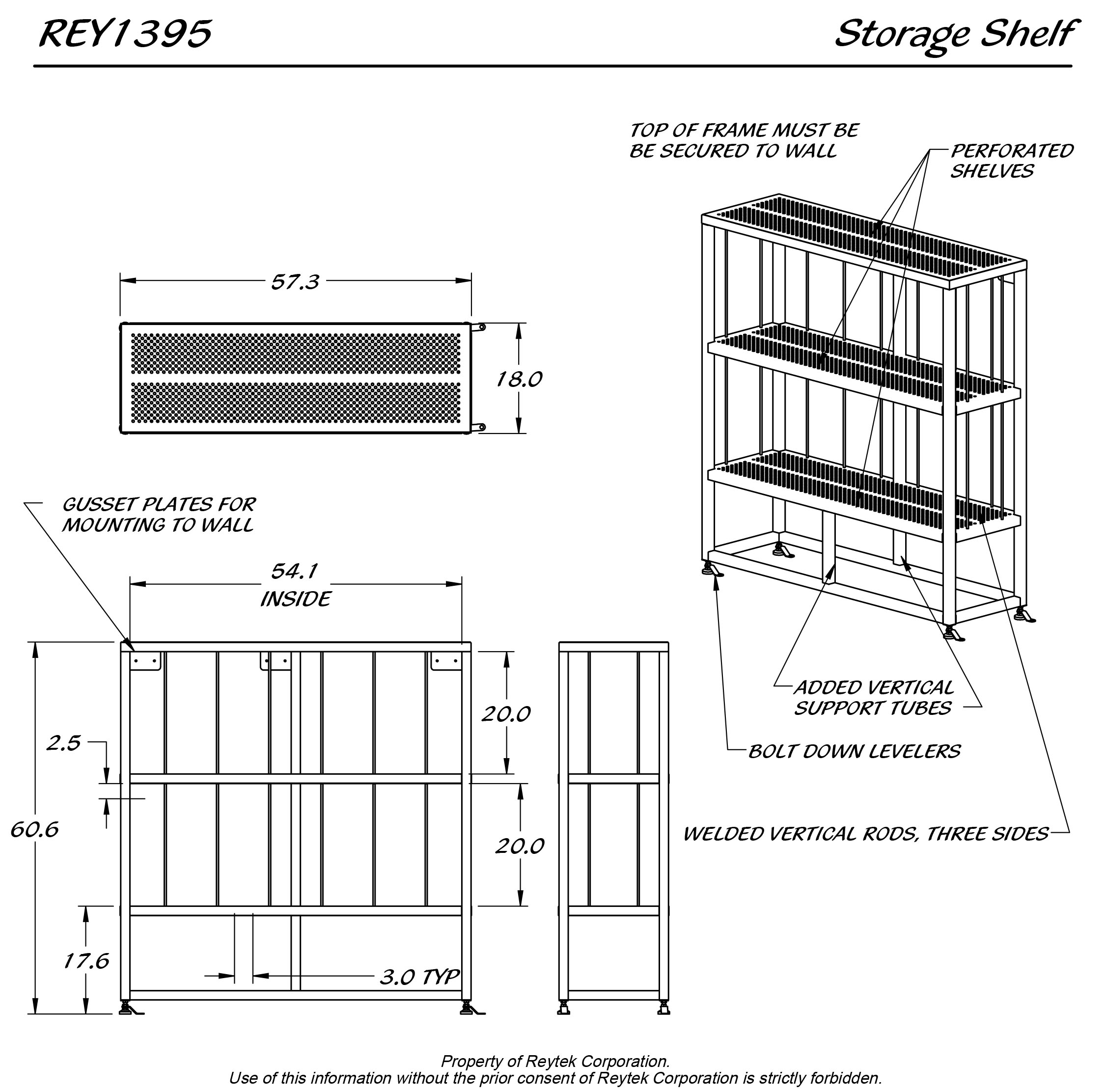 Storage Shelf REY1395 - Image 2