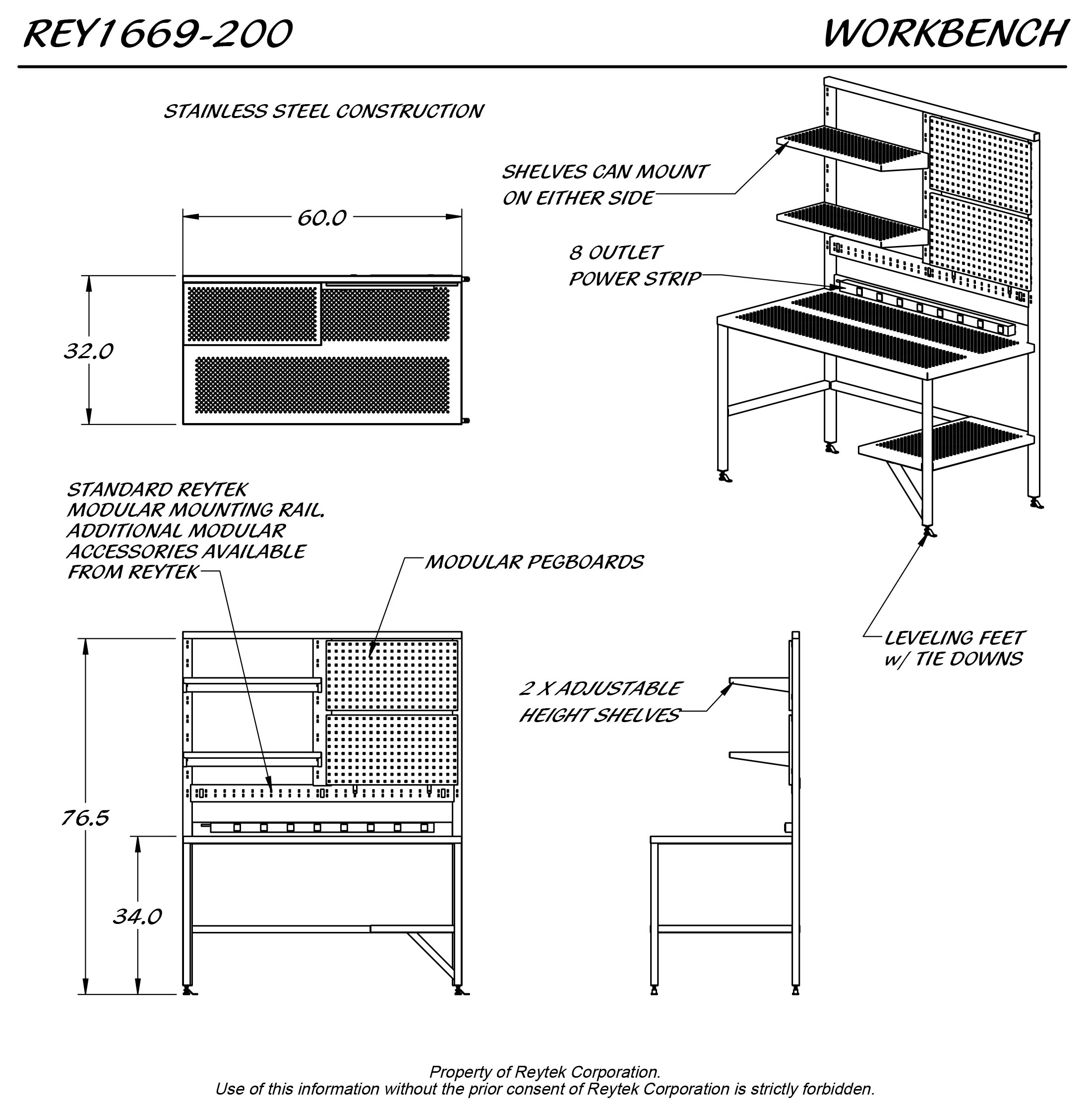 Workbench REY1669 - Image 2