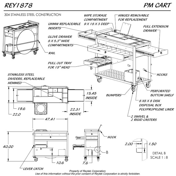 PM Cart REY1878 - Image 2