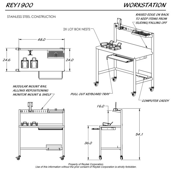 Workstation REY1900 - Image 2