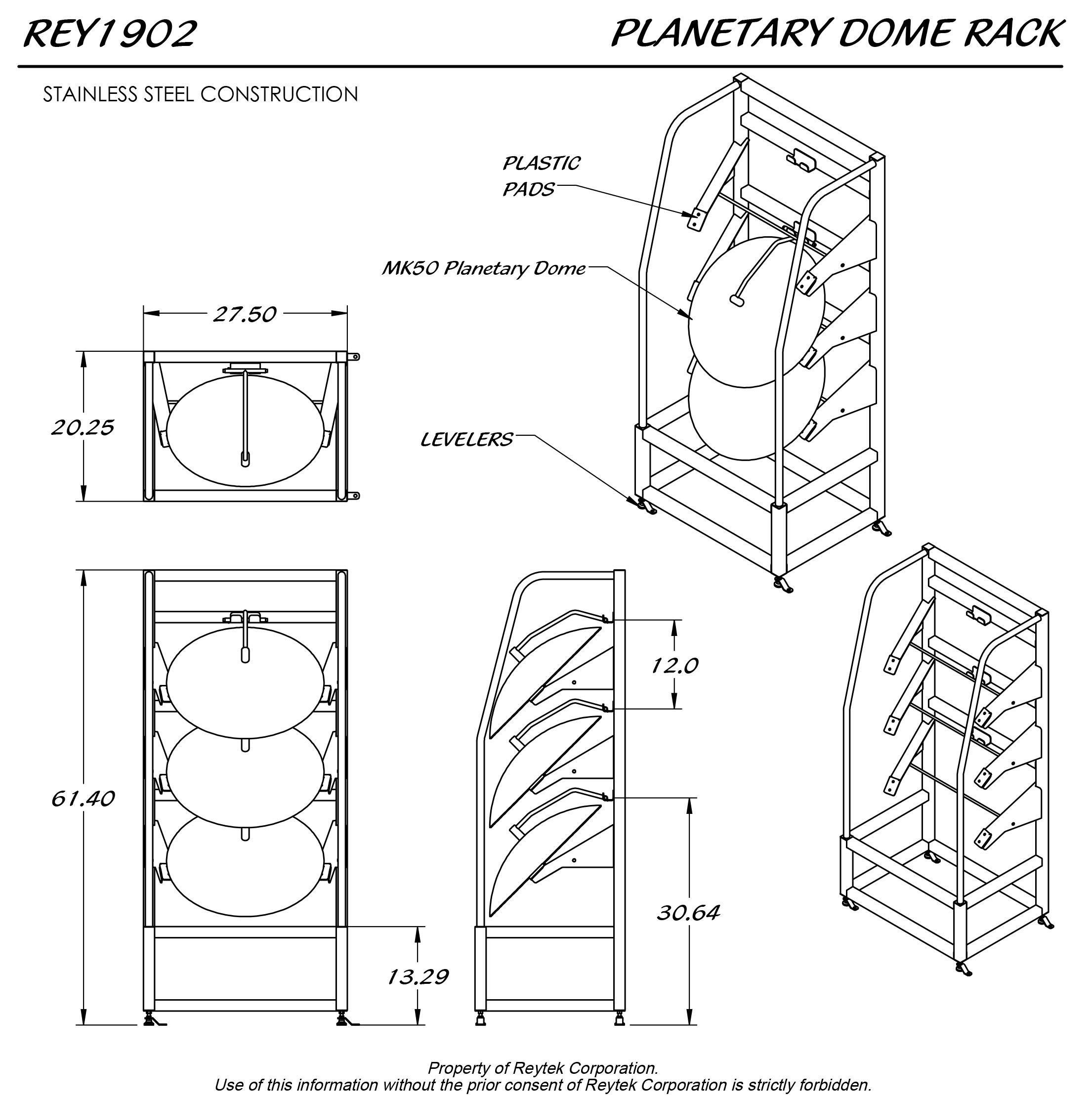 Planetary Dome Rack REY1902 - Image 3