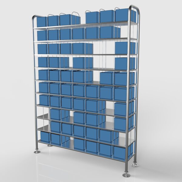 70 Compartment Rack|