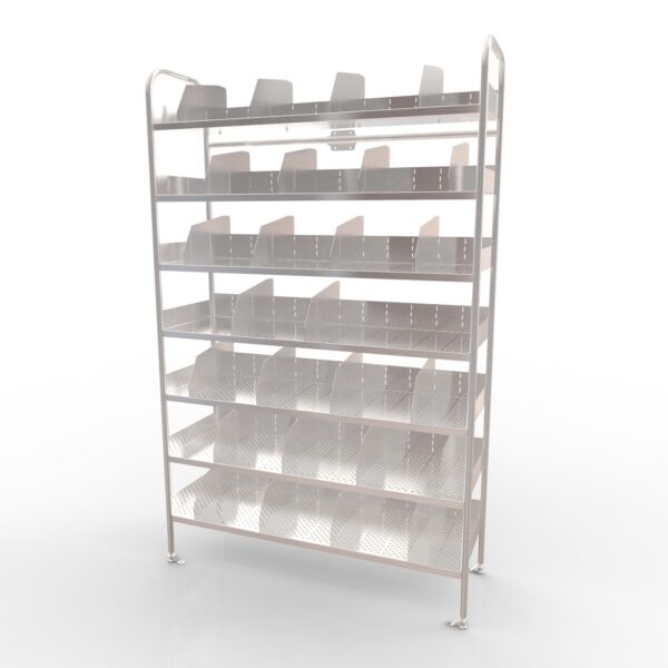 Shelf Unit w/ Adjustable Dividers|