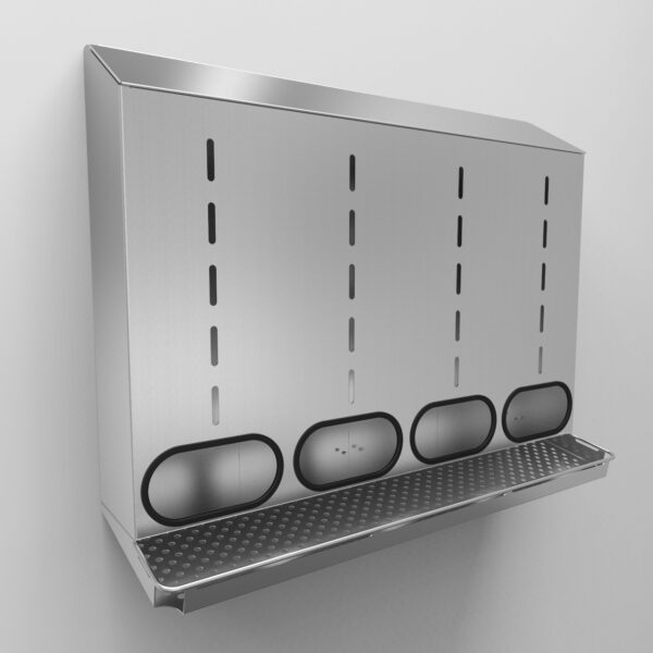 Wall Mount Dispenser w/ Tray|