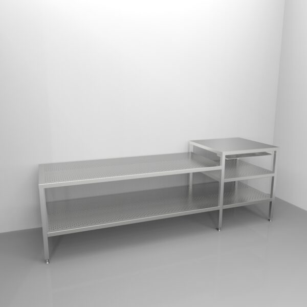 Stainless Steel Multilevel Table REY2758