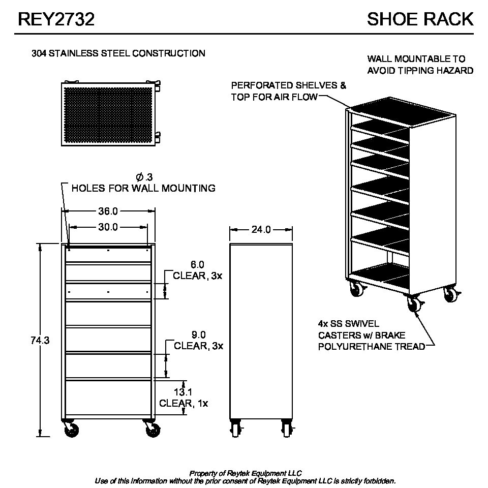 Shoe Rack REY2732 - Image 2