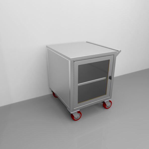 3-Shelf Cart with Door REY2731