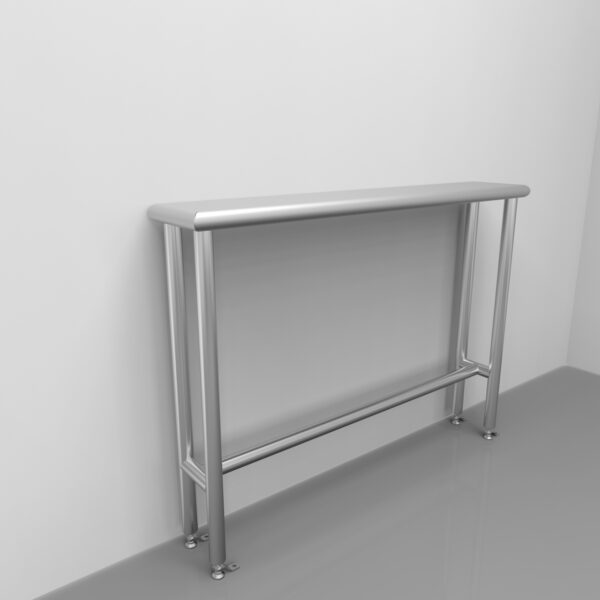 Table with Bullnose Edges & Round Legs REY2689