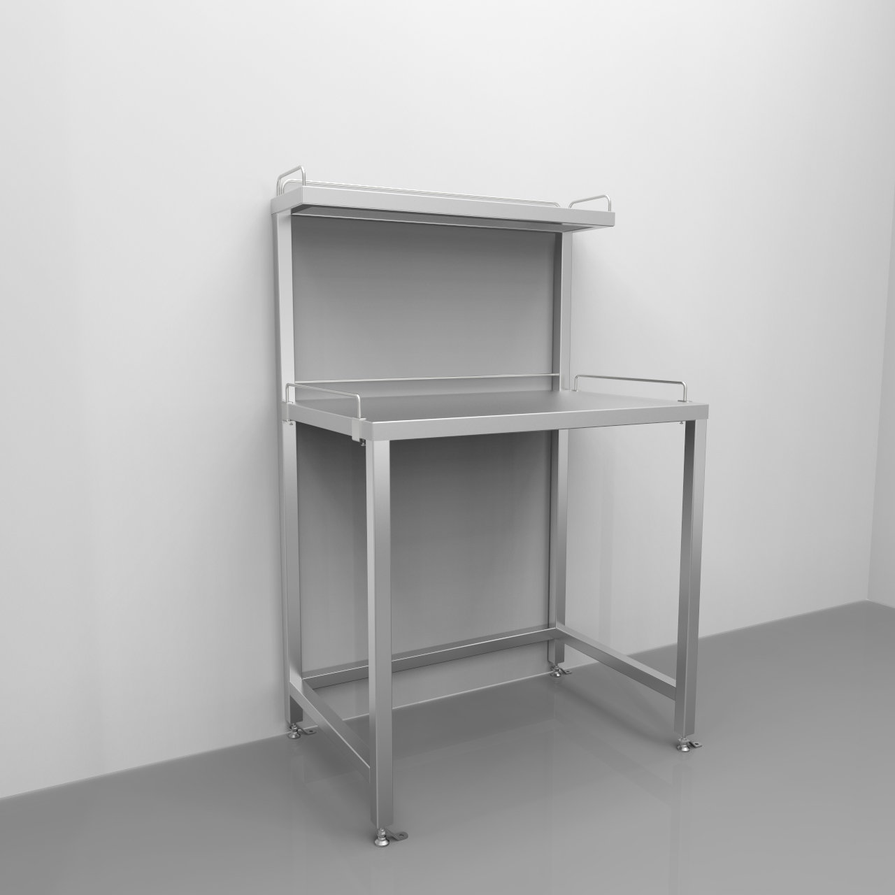 Workstation with Upper Shelf REY2646