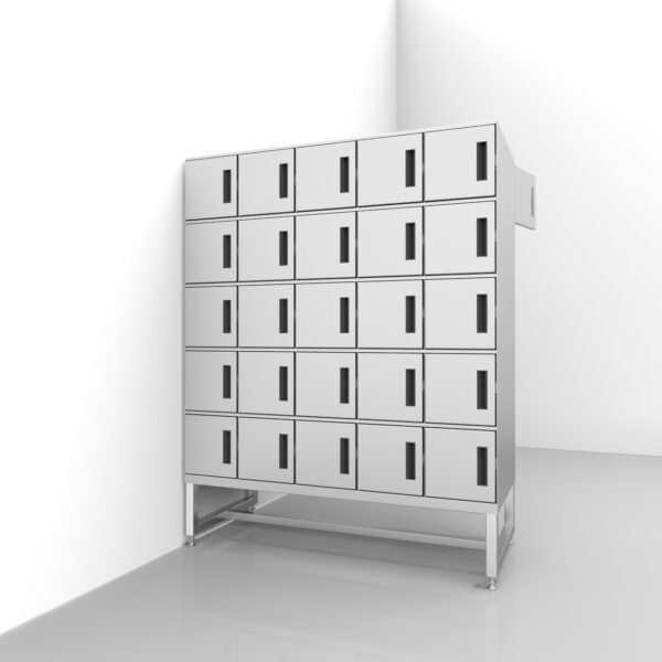 2-Sided Cubbie Unit with Doors REY2654
