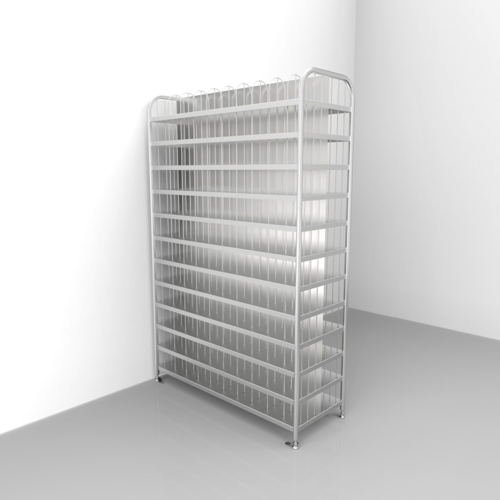 Goggles Rack Factory Goggle Rack, 240 Compartment REY2639 | Reytek
