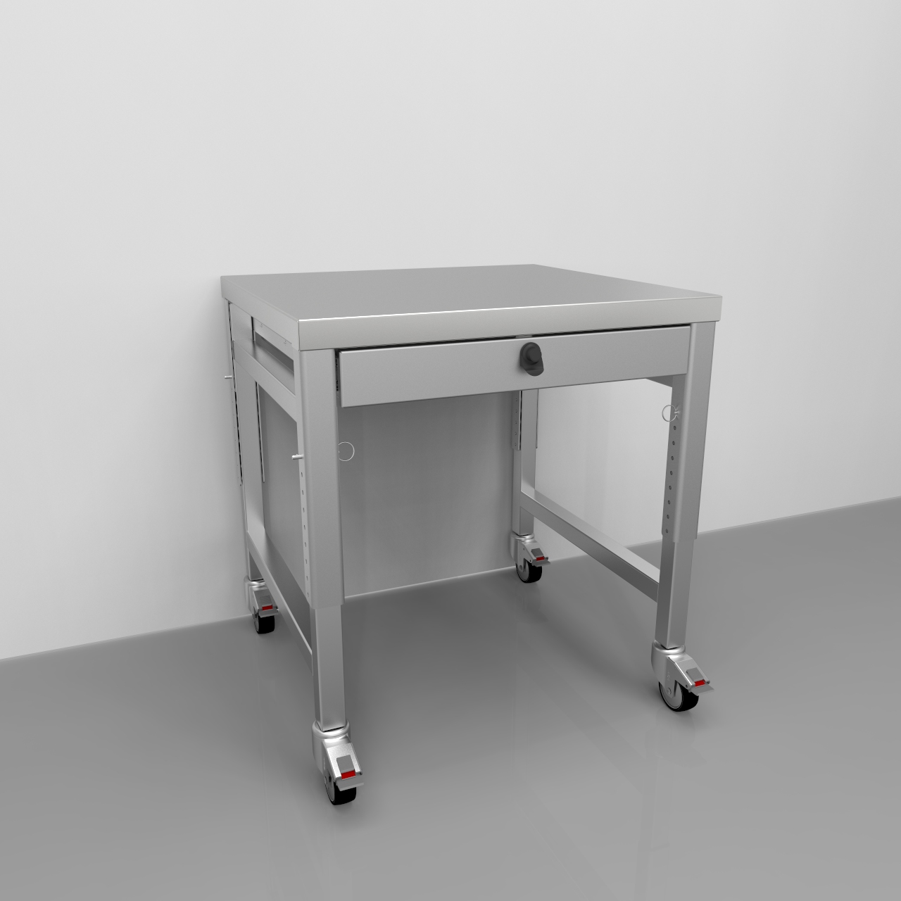 Adjustable Height Table with Drawer REY2546